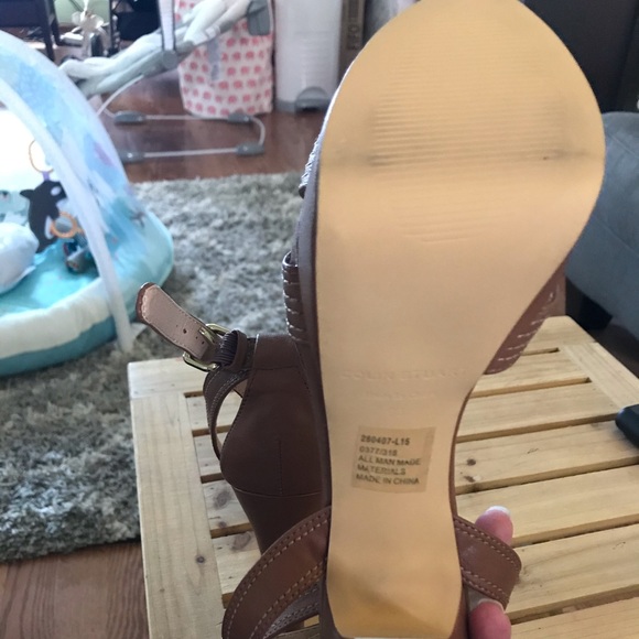 Colin Stuart open toe heel with ankle strap - Picture 6 of 9